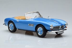 BMW 507 Sinine Norev 1:18 183234 Metall - pilt 4/6
