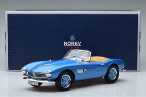 BMW 507 Sinine Norev 1:18 183234 Metall - pilt 6/6