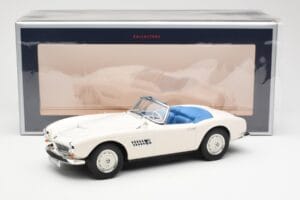 BMW 507 Roadster Valge Norev 1:18 183232 Metall - pilt 6/6