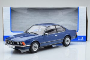 BMW 628 CSi E24 Sinine MCG 1:18 MCG18164 Metall - pilt 5/5