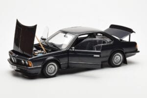 BMW 635 CSi E24 Diamant Must Metallik AUTOart 1:18 70521 Metall - pilt 2/8