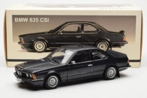 BMW 635 CSi E24 Diamant Must Metallik AUTOart 1:18 70521 Metall - pilt 8/8