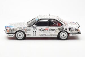 BMW 635 CSi E24 #11 D. Quester / M. Tassin / M. Heger 24 Hours of Spa 1986 AUTOart 1:18 80430145826 Metall - pilt 4/8