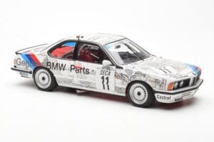 BMW 635 CSi E24 #11 D. Quester / M. Tassin / M. Heger 24 Hours of Spa 1986 AUTOart 1:18 80430145826 Metall - pilt 6/8