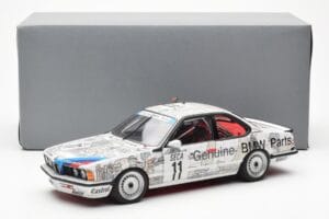 BMW 635 CSi E24 #11 D. Quester / M. Tassin / M. Heger 24 Hours of Spa 1986 AUTOart 1:18 80430145826 Metall - pilt 8/8