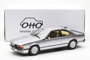 BMW 635 CSi E24 Hõbedane Otto 1:18 OT313 Vaik - pilt 6/6