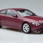 BMW 645Ci E63 Tumepunane Kyosho 1:18 08701CR Metall - image 5 of 7
