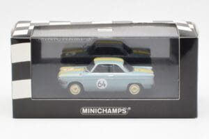 BMW 700 Sport #64 Hulbusch / Stausberg 12 Hours of Nurburgring 1961 Minichamps 1:43 400612364 Metall - pilt 4/4