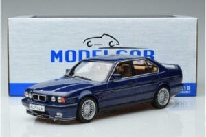 BMW Alpina B10 4.6 E34 Sinine MCG 1:18 MCG18230 Metall - pilt 6/6