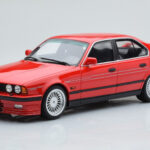 BMW Alpina B10 E34 Biturbo Punane Otto 1:18