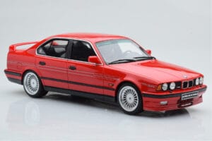 BMW Alpina B10 E34 Biturbo Punane Otto 1:18 OT648 Vaik - pilt 4/6
