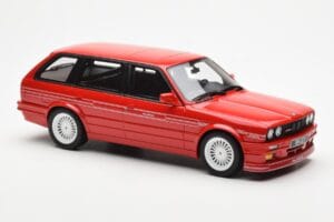 BMW Alpina B3 2.7 E30 Touring Punane Otto 1:18 OT366 Vaik - pilt 4/6