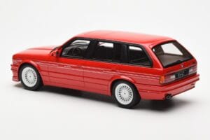 BMW Alpina B3 2.7 E30 Touring Punane Otto 1:18 OT366 Vaik - pilt 5/6