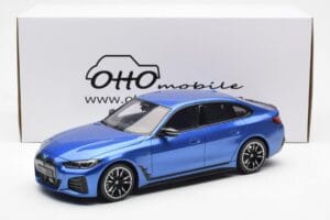 BMW i4 M50 G26 Sinine Otto 1:18 OT453 Vaik - pilt 6/6