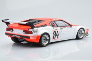 BMW M1 Equipe Dominique Lacaud #84 H. Stuck / Burger / D. Lacaud 24 Hours of Le Mans 1980 Minichamps 1:18 155802984 Metall - pilt 2/6