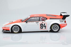 BMW M1 Equipe Dominique Lacaud #84 H. Stuck / Burger / D. Lacaud 24 Hours of Le Mans 1980 Minichamps 1:18 155802984 Metall - pilt 3/6