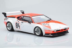 BMW M1 Equipe Dominique Lacaud #84 H. Stuck / Burger / D. Lacaud 24 Hours of Le Mans 1980 Minichamps 1:18 155802984 Metall - pilt 4/6