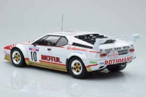 BMW M1 Motul #10 B. Darniche / A. Mahe Rally Tour de Corse 1982 IXO 1:18 18RMC114 Metall - pilt 5/6