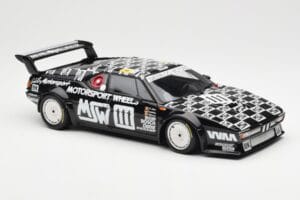 BMW M1 #111 Team MK Motorsport J-L. Witmeur / Krankenberg / Libert 24 Hours of Le Mans 1986 Minichamps 1:18 180862911 Metall - pilt 6/8