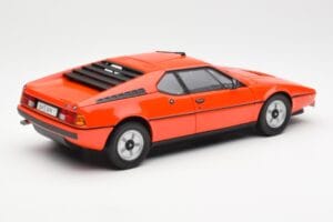 BMW M1 Oranž Metallik Norev 1:18 183222 Metall - pilt 3/8