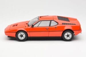 BMW M1 Oranž Metallik Norev 1:18 183222 Metall - pilt 4/8