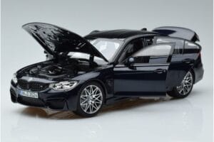 BMW M3 F80 Competition Sinine Norev 1:18 183236 Metall - pilt 2/7