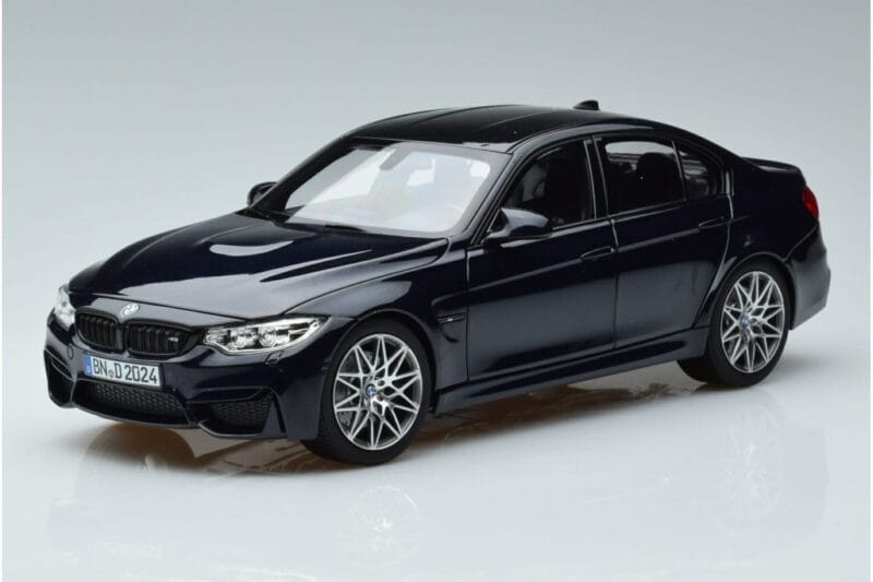 BMW M3 F80 Competition Sinine Norev 1:18 183236 Metall