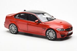 BMW M3 Competition F80 Sakhir Oranž Norev 1:18 80432411553 Metall - pilt 6/8