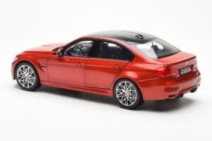 BMW M3 Competition F80 Sakhir Oranž Norev 1:18 80432411553 Metall - pilt 7/8