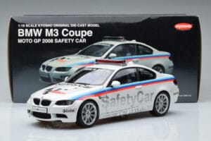 BMW M3 E92 MotoGP Safety Car 2008 Kyosho 1:18 08736GP Metall - pilt 7/7