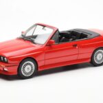 BMW M3 E30 Kabriolett Punane Otto 1:18