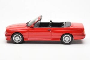 BMW M3 E30 Kabriolett Punane Otto 1:18 OT077 Vaik - pilt 3/6