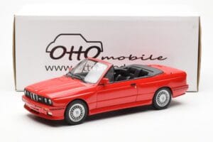 BMW M3 E30 Kabriolett Punane Otto 1:18 OT077 Vaik - pilt 6/6