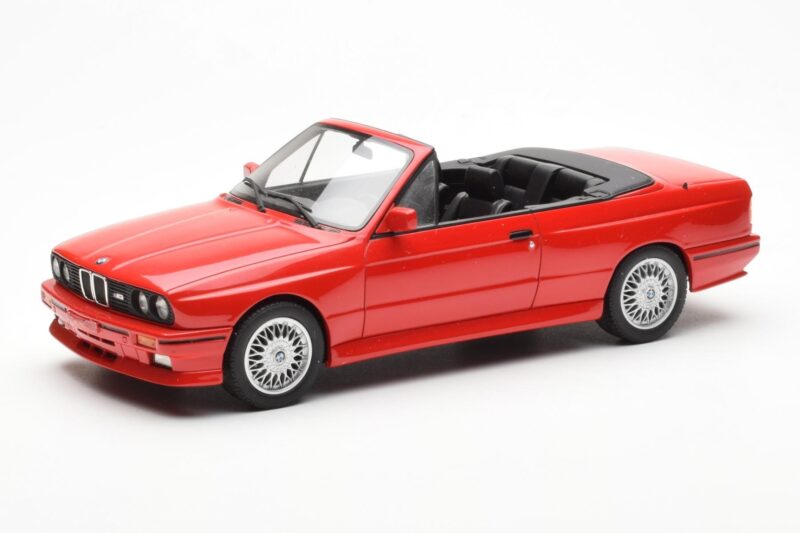 BMW M3 E30 Kabriolett Punane Otto 1:18