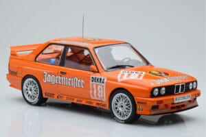 BMW M3 E30 Jagermeister #19 A. Hahne DTM Nurburgring 1992 IXO 1:18 18RMC082A Metall - pilt 4/6