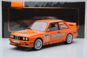 BMW M3 E30 Jagermeister #19 A. Hahne DTM Nurburgring 1992 IXO 1:18 18RMC082A Metall - pilt 6/6