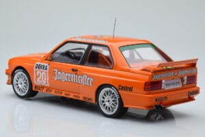 BMW M3 E30 Jagermeister #20 W. Gardner DTM Nurburgring 1992 IXO 1:18 18RMC082B Metall - pilt 5/6