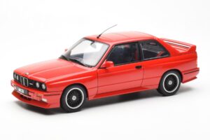BMW M3 E30 Sport Evolution Cecotto Edition Punane AUTOart 1:18