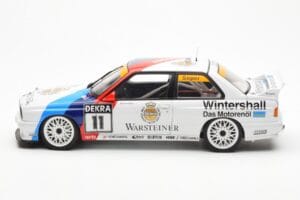 BMW M3 E30 #11 S. Soper Warsteiner DTM 1991 AUTOart 1:18 89146 Metall - pilt 4/8