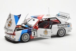 BMW M3 E30 #3 J. Cecotto Warsteiner DTM 1991 AUTOart 1:18 89145 Metall - pilt 2/8