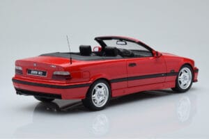 BMW M3 E36 Kabriolett Punane Otto 1:18 OT1048 Vaik - pilt 2/6