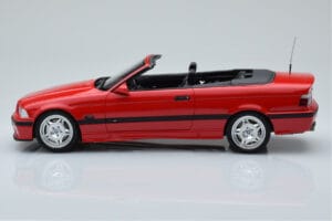 BMW M3 E36 Kabriolett Punane Otto 1:18 OT1048 Vaik - pilt 3/6