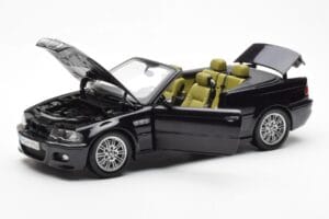 BMW M3 E46 Kabriolett Must Kyosho 1:18 80430024431 Metall - pilt 2/8