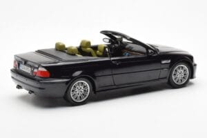 BMW M3 E46 Kabriolett Must Kyosho 1:18 80430024431 Metall - pilt 3/8
