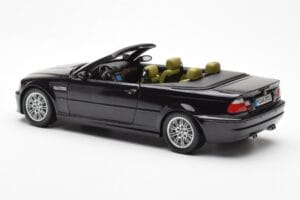 BMW M3 E46 Kabriolett Must Kyosho 1:18 80430024431 Metall - pilt 7/8