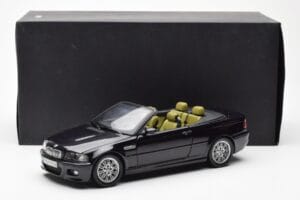 BMW M3 E46 Kabriolett Must Kyosho 1:18 80430024431 Metall - pilt 8/8