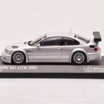 BMW M3 E46 GTR Street Hõbedane Minichamps 1:43