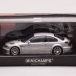 BMW M3 E46 GTR Street Hõbedane Minichamps 1:43 - image 4 of 4