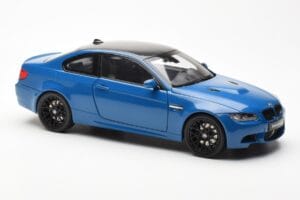 BMW M3 E92 Laguna Seca Blue Kyosho 1:18 08734LBL Metall - pilt 6/8