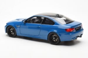 BMW M3 E92 Laguna Seca Blue Kyosho 1:18 08734LBL Metall - pilt 7/8